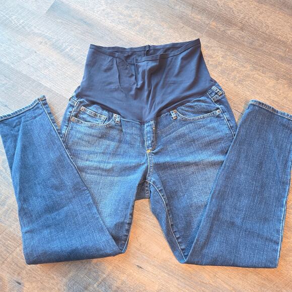 Gap 1969 Maternity True Skinny Ankle Jeans 31 - Picture 1 of 3